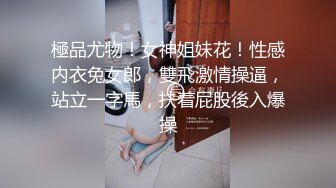 極品尤物！女神姐妹花！性感内衣兔女郎，雙飛激情操逼，站立一字馬，扶着屁股後入爆操