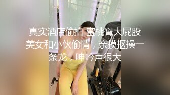 真实酒店偷拍 蜜桃臀大屁股美女和小伙偷情，亲摸抠操一条龙，呻吟声很大