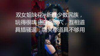 双女姐妹花~新疆少数民族，玩得很嗨，百合舔穴，互相道具插骚逼，嗨笑称道具不够用！