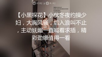 【小黑探花】小伙冬夜约操少妇，大胸风骚，后入浪叫不止，主动妩媚一直喊着求插，精彩劲爆值得一看