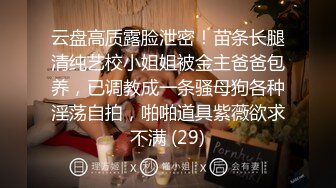 云盘高质露脸泄密！苗条长腿清纯艺校小姐姐被金主爸爸包养，已调教成一条骚母狗各种淫荡自拍，啪啪道具紫薇欲求不满 (29)