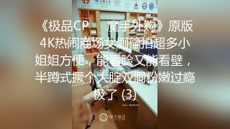 《极品CP☀️魔手外购》原版4K热闹商场女厕偸拍超多小姐姐方便，能看脸又能看壁，半蹲式撅个大腚双洞粉嫩过瘾极了 (3)