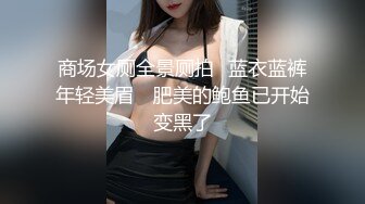 商场女厕全景厕拍⭐蓝衣蓝裤年轻美眉⭐ 肥美的鲍鱼已开始变黑了