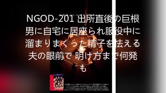 NGOD-201 出所直後の巨根男に自宅に居座られ服役中に溜まりまくった精子を怯える夫の眼前で 明け方まで何発も