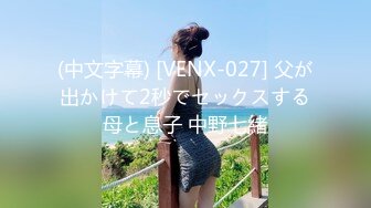 (中文字幕) [VENX-027] 父が出かけて2秒でセックスする母と息子 中野七緒