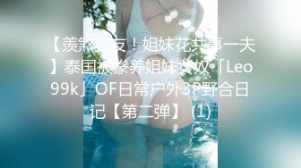 【羡煞狼友！姐妹花共事一夫】泰国被豢养姐妹女奴「Leo99k」OF日常户外3P野合日记【第二弹】 (1)